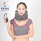 Fast selling soft flannel cervical traction free size neck brace four color available