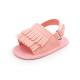 Summer PU Leather shoes Tassel Soft sole wholesale baby sandals for boy and girl