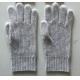 Waffle Stitch Knitted Gloves With Fingers Warm One Size Cashmere Material