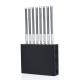 40W Medium Power 1-50m 8 Channels Cell Phone Signal Jammer for Prison