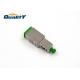 Male To Female Fixed SC APC Attenuator / Singlemode Optic Fiber Attenuator