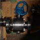 Forge steel A105 RF trunnion mounted ball valve