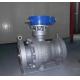 WCB Trunnion Mounted Ball Valve for throttling Flow with RF Flanged Connection