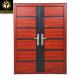 Powder Coated Aesthetics Solid Aluminum Exterior Doors For Main Entrance