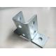 Galvanized Unistrut Stainless Steel Strut Channel Fitting Accessories Silver Color
