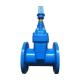 Handle Wheel Resilient Seat Soft Seal Gate Valve Flange Connection