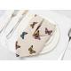 Foldable Soft Personalized Dinner Napkins , Decorative Cotton Dinner Napkins