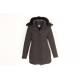 Ladies bonded softshell longline coats, Women's longline jacket, High quality, Fur collar