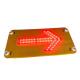 Waterproof Red Lamp 3kg LED Arrow Board