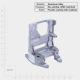 Custom Precision Forging Casting Alloy Steel Molding Parts Die Cast new energy part castings with powder coating