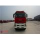 6x4 Drive Foam Rescue Fire Truck 257KW Power With Double Row Structure Cab