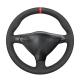 Genuine Leather and Suede Steering Wheel Cover for Porsche 911 Turbo 996 Year 1997-2001