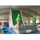 Jungle Green Kids Inflatable Climbing Wall For Amusement Inflatable Play Equipment