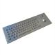 kiosk IP65 / IK07 WATERPROOF DUSTPROOF Explosion Proof Industrial Keyboard SUS304 Front Panel Mounted -40℃