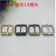 China Manufacturer Gold Nickel Free Plated 38 MM Iron Roller Single Prong Pin Buckles for Handbag