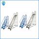 Movable Platform Step Ladders With Handrails Pulley Ladder