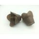 Brown Lotus Tulip Paper Baking Cups , OEM Tulip Muffin Cups Customized Size