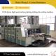 High Precision Carton Printing Die Cutting Machine High Speed With Big