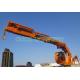 Hydraulic Folding Boom Crane , Telescopic Boom Crane 12 Months Warranty