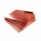 Good Ductility Red Copper Sheet Superior Resistance To Pressure And Corrosion