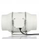 Weatherproof Two Speed Standard Mixed Flow Inline Duct Fan for HVAC System in White Color