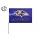 NFL Baltimore Grommets Raven Banner , 3 x 5-Foot Polyester Digitally Printed Flags