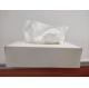 80pcs 50g 100% Viscose Disposable Dry Wipes  Skin Friendly White Box Packaging