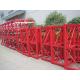 Construction Tower Crane Mast High Speed with Single Cage