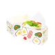 Food Grade White Paper Bakery Dessert Sandwich Hamburg Box for Eco-Friendly Packaging