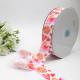 Pink Valentine's Day Heart Pattern DIY Accessories Valentine Grosgrain Ribbon