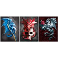 Eco - Friendly 3D Lenticular Printing Service 5D Postcard / Picture CMYK Printing