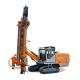 4 / 5 Hammer Bits Integrated DTH Drilling Rig With Cab / Dust Collecting Device