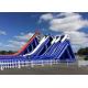 Customized Giant Inflatable Slide / Commercial Adult Inflatable Trippo Water Slide