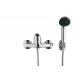 Chrome Modern Coral Wall Mounted Shower Mixer Contemporary Single Handle T8025AR