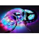 Non Waterproof 5m Led Multi Color Changing Rope Lights 16.4ft 150 WS2812B White