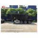 Transport Container Skeletal Container Trailer 3 Axles Lightweight Heavy Capacity