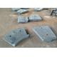 Cr-Mo Alloy Steel Casting of Discharge End Liners  for Ball Mill Parts