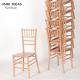 Folding Wedding Banquet Chairs With White Cover Rustic Wooden Chiavari Chair