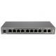 250W 10 100 1000Mbps 10 Port PoE Switch 207 * 95 * 26mm Port Power Automatically Assigned