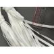 6mm 6.5mm 7mm 3 Ply Face Mask Flat Ear Loop White Cord Ear Tie Rope