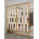 8mm Thickness Stainless Steel Room Divider Gold Hailrine Decoration Home Living