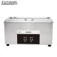 Steel 22 liters 480W Benchtop Digital Ultrasonic Cleaner For Electrical Components