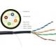 Four Pairs High Speed Data Cat5e Utp Ethernet Cable Conductor 0.45mm-0.51mm