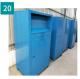 Large Capacity 1600mm High 24 Hour Donation Bin Mobile