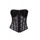 Sexy woman body slimming corset steel bone