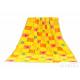 60*120cm Yellow Beach Towels , Personalized Pool Towels Eco Friendly