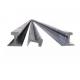 PD2 PD3 Railroad Track Steel ASTM Railway Line Steel With Fish Belly Edge