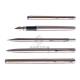 Mini 0.7mm / 0.5mm roller ball Metal Pens engraved have passed SEDEX audits MT1055