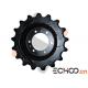 Steel Compact Track Loader Undercarriage Parts /  Mini Loader Chain Drive Sprocket