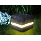 LED Stone lamp middle line luminous courtyard lawn lamp resin landscape lamp park scenic spot lighting